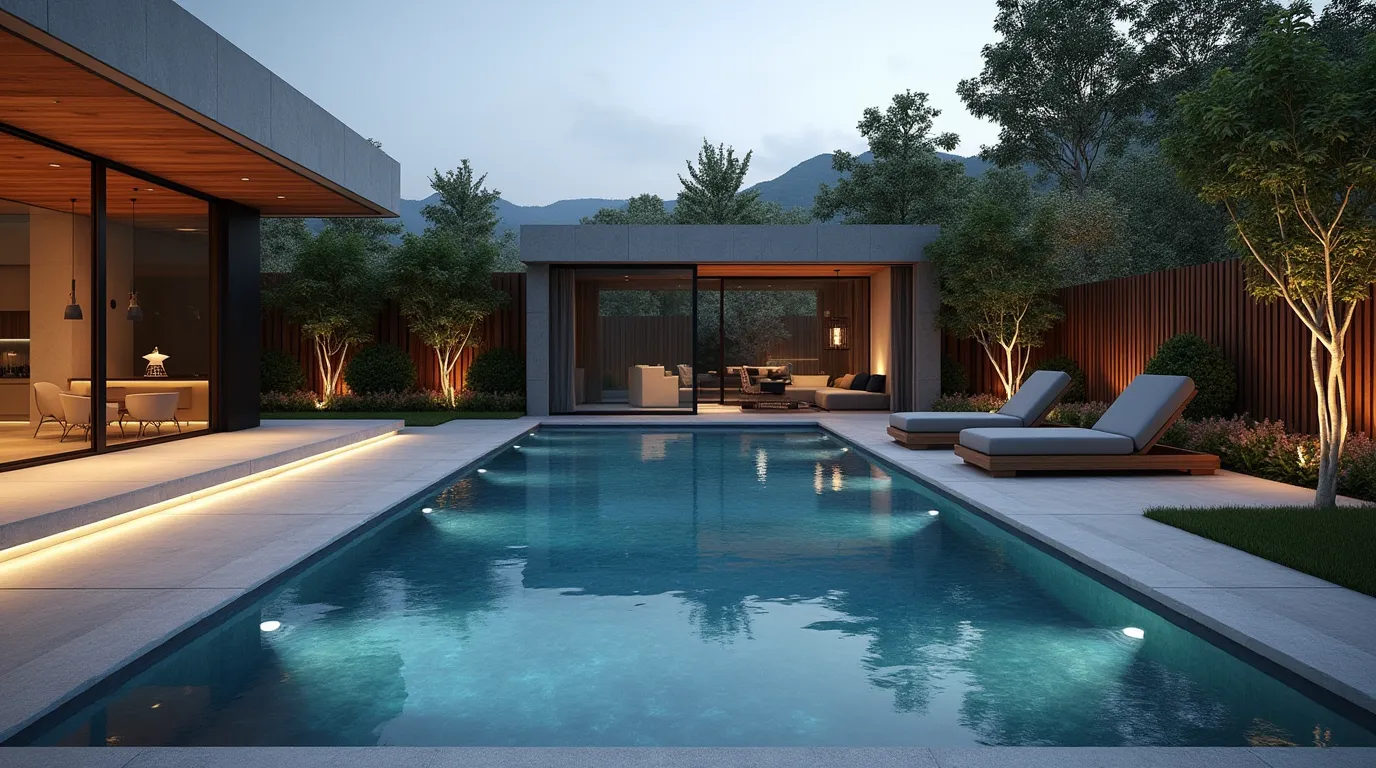 aménagement autour piscine