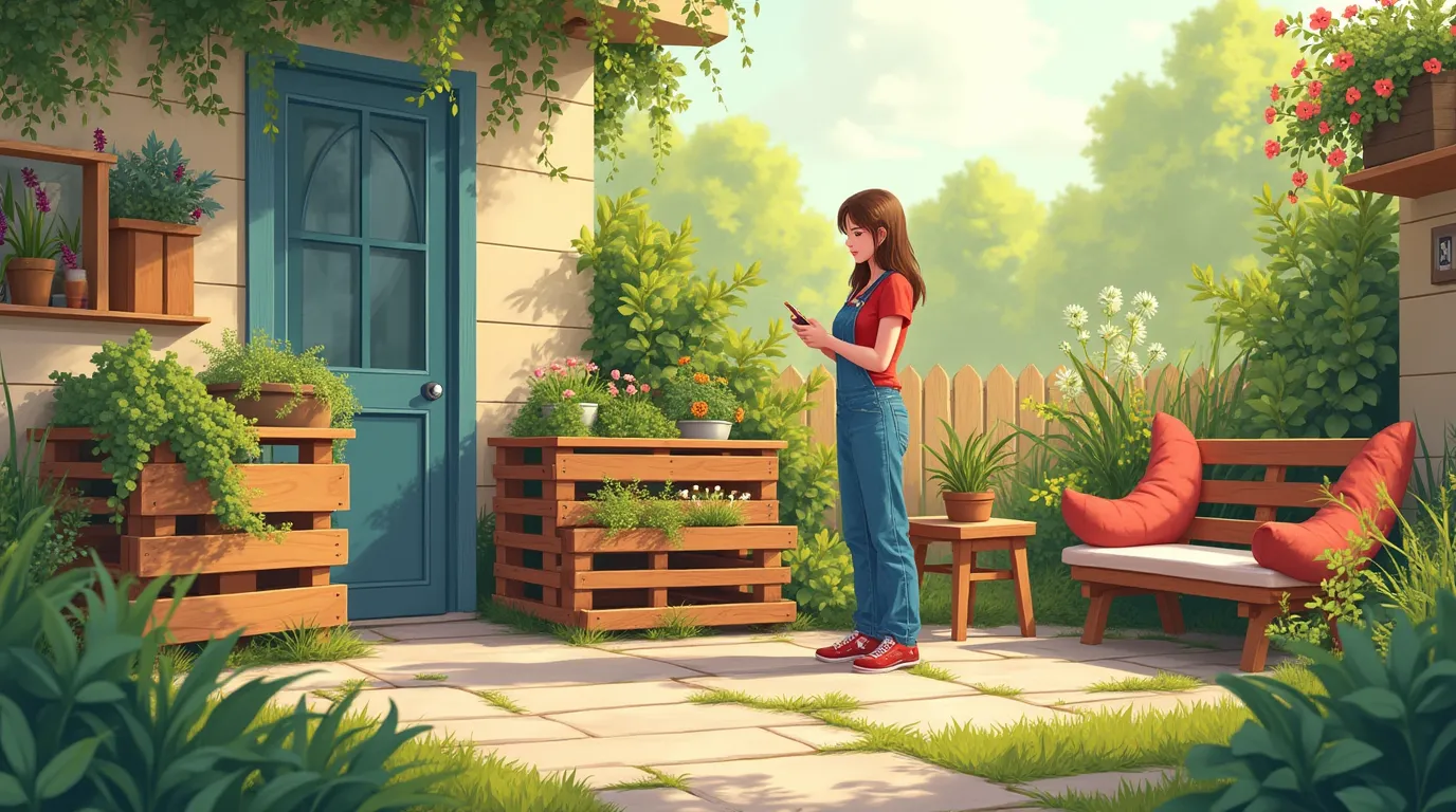aménagerr un petit jardin de 20m2