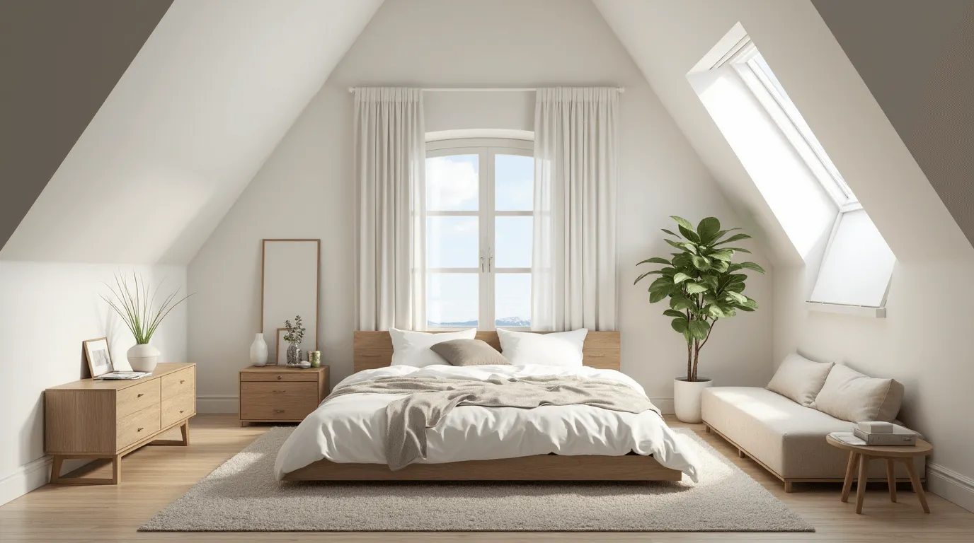 chambre sous pente 