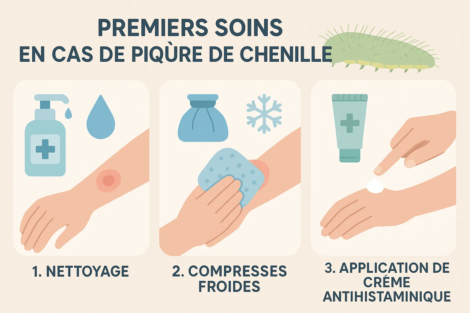 chenille noire poilu