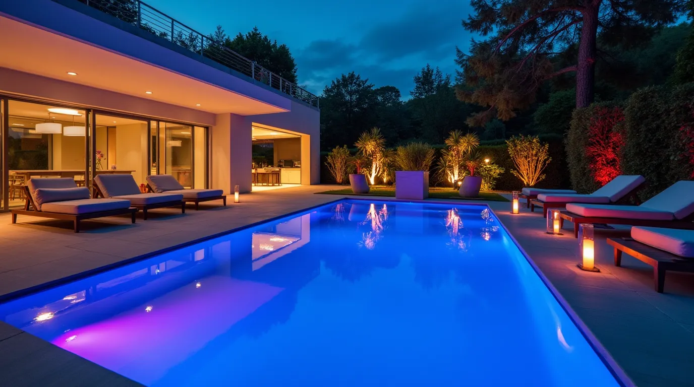 deco autour piscine