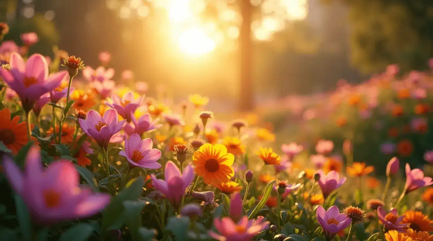 fleur pour jardin