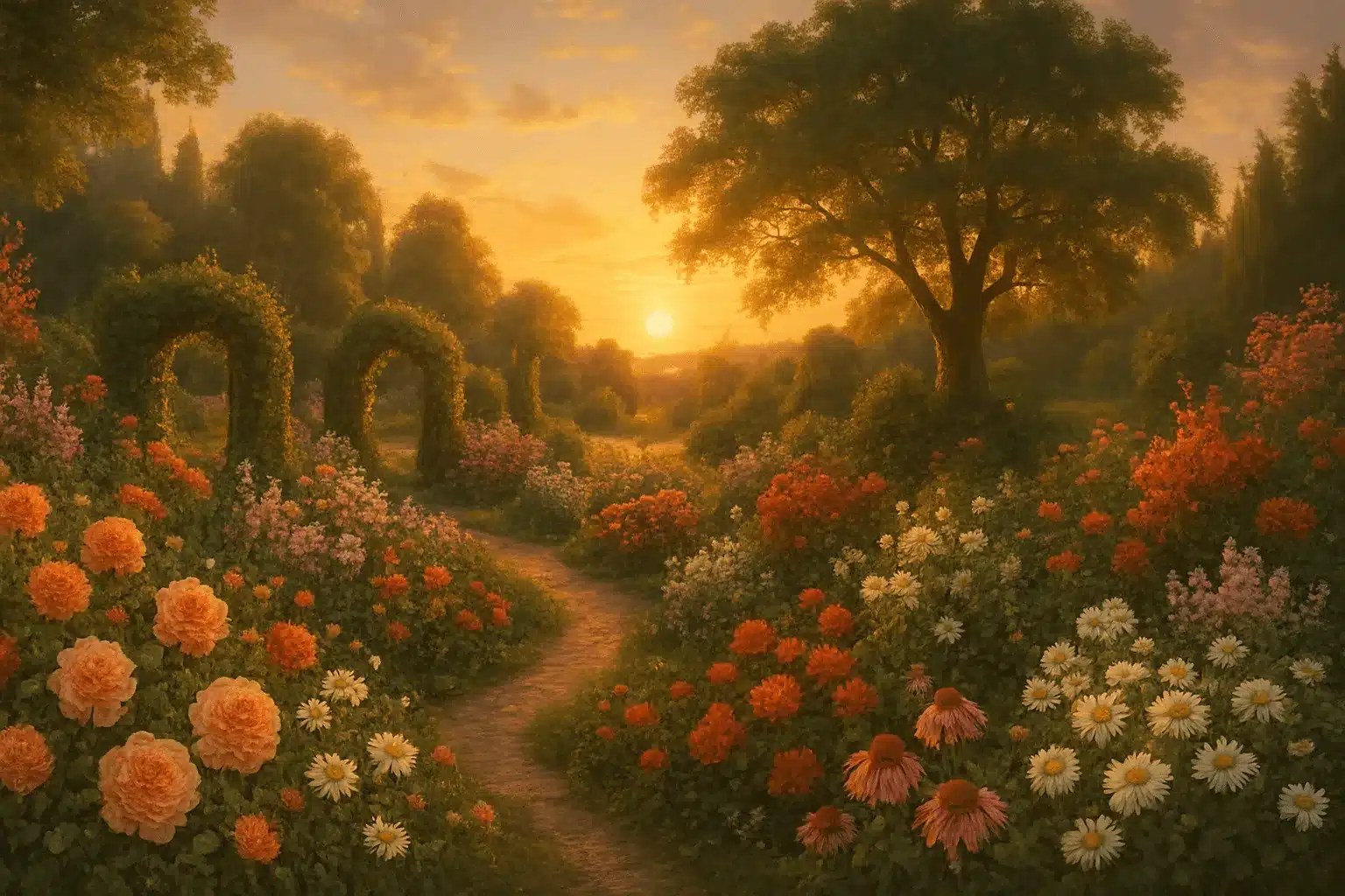 fleurs plantation