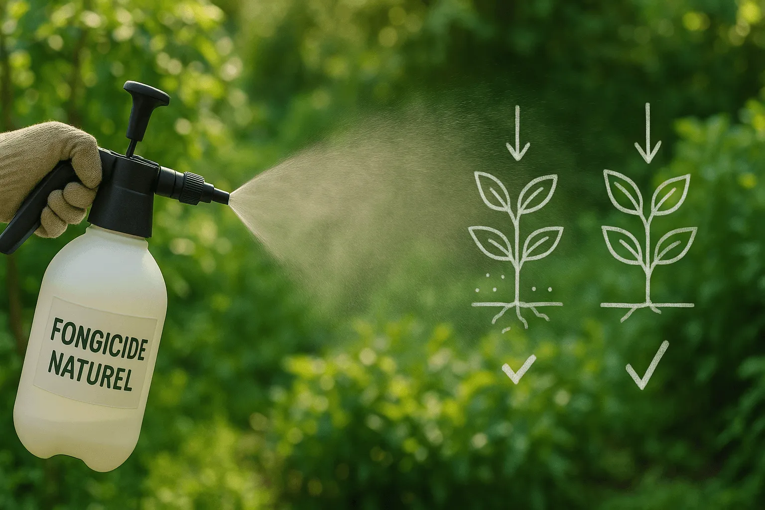 fongicides naturels pour plantes
