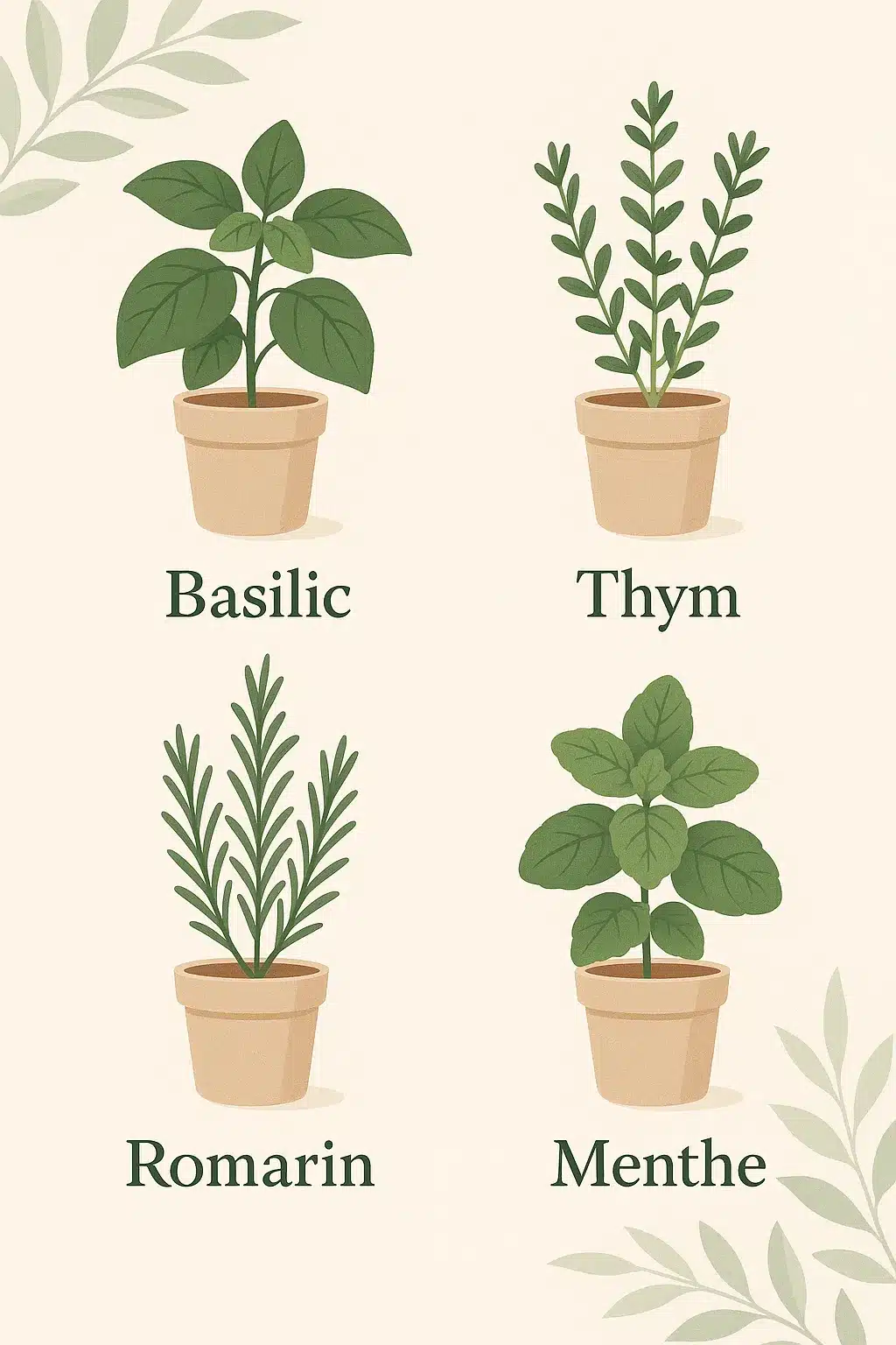 herbes aromatiques liste