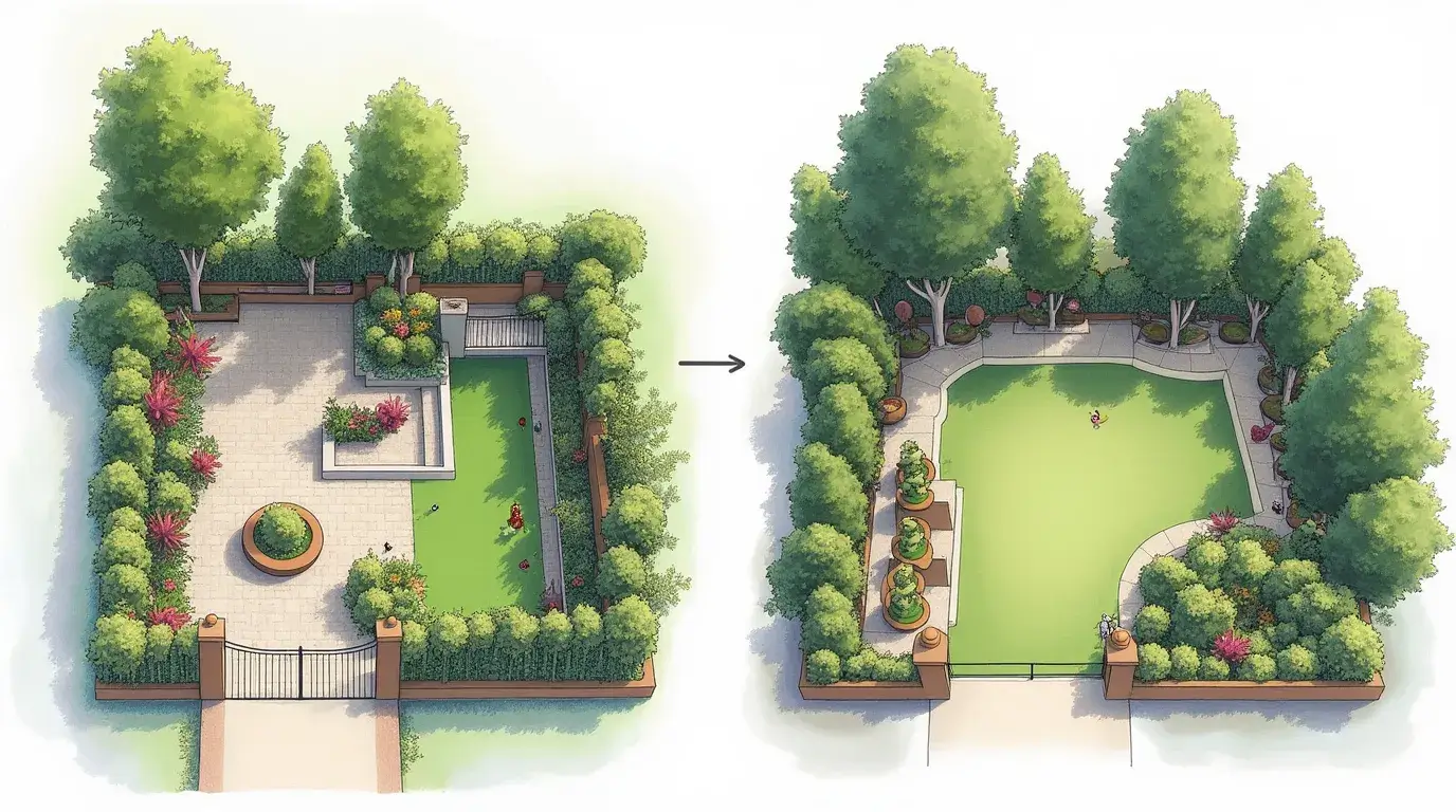 idée déco jardin facile
