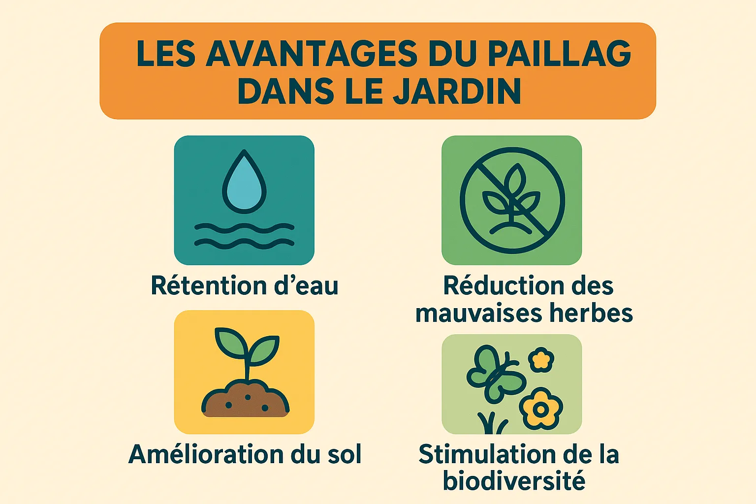 jardin paillis