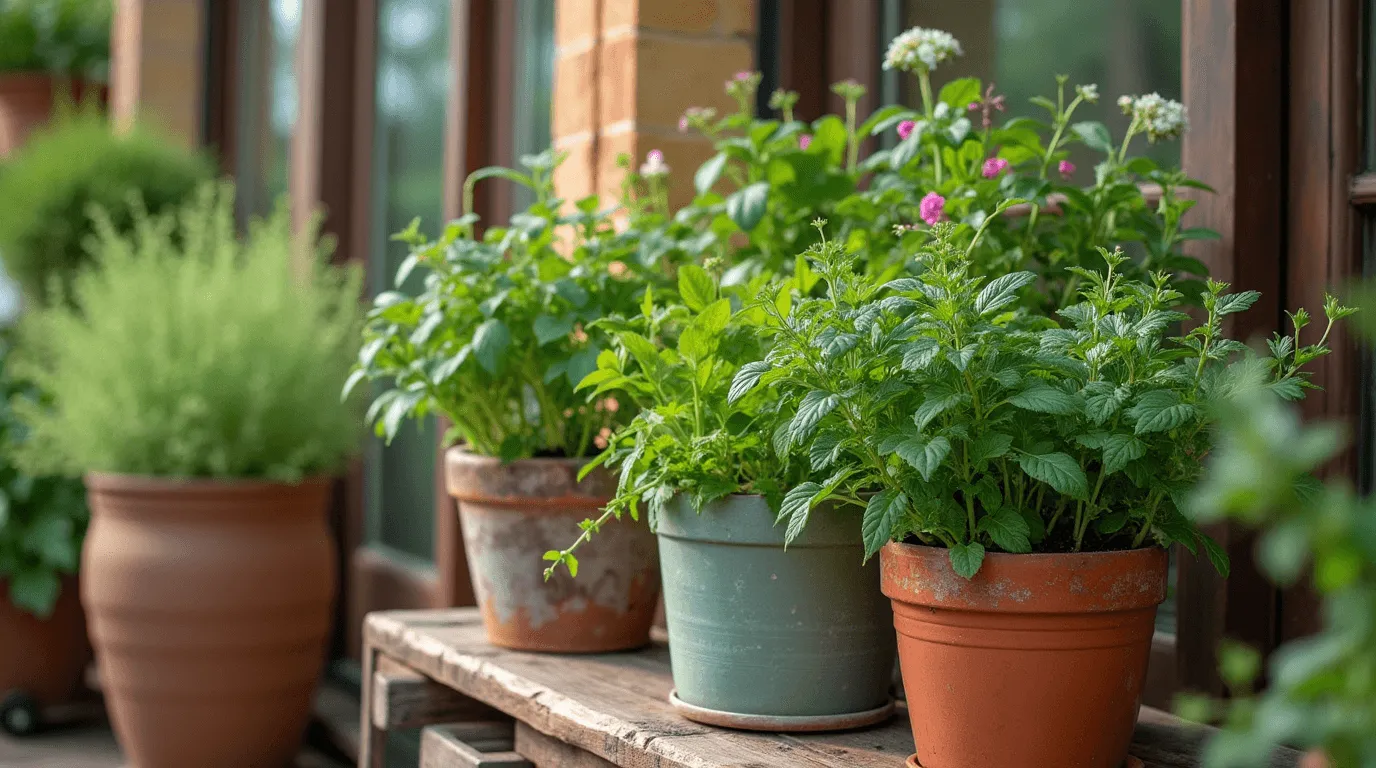 jardinière plante aromatique