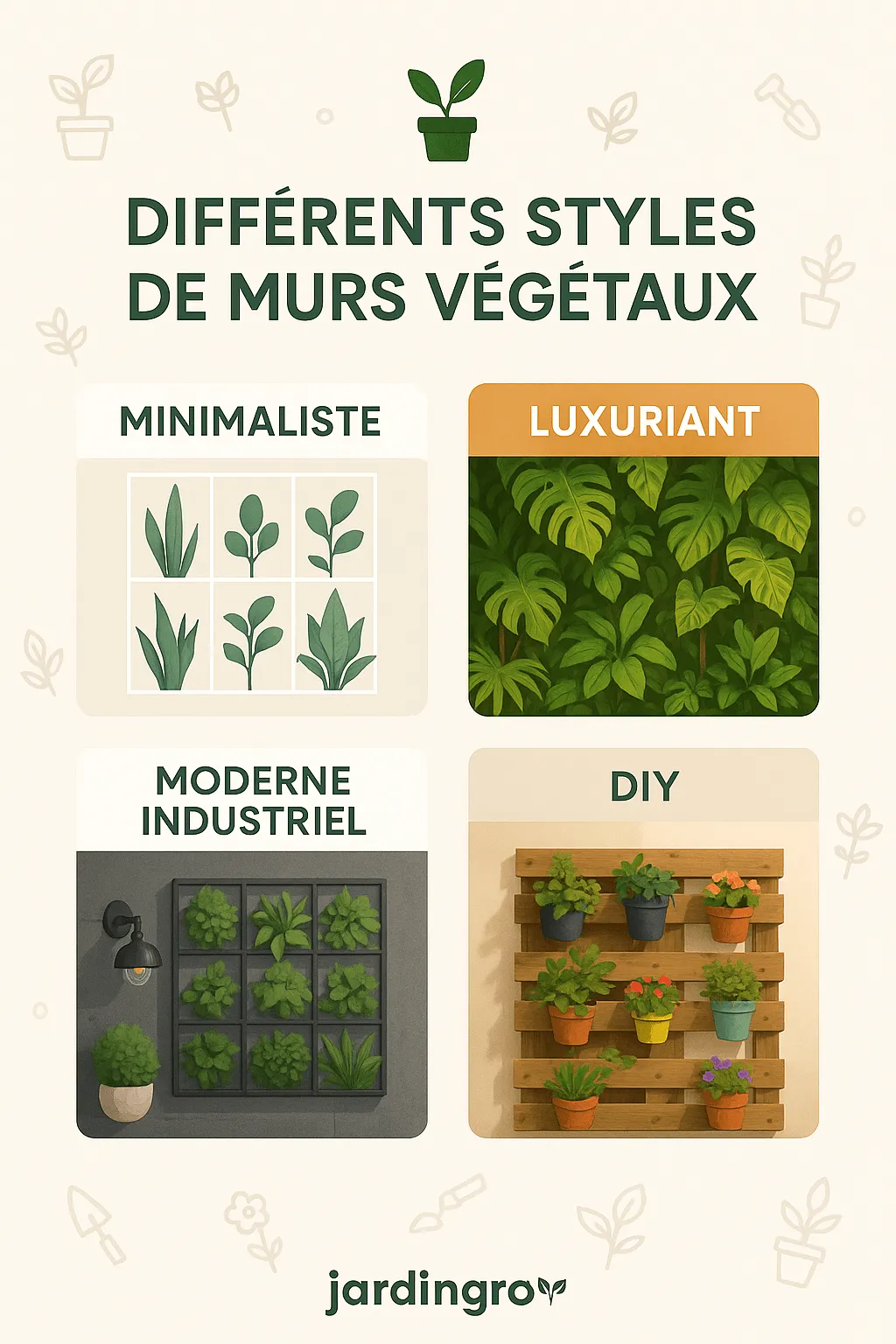 mur végétal salon