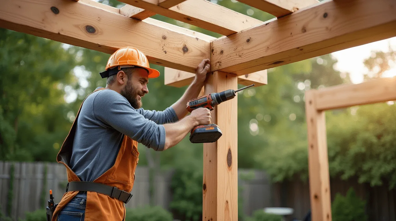 pergola naturelle