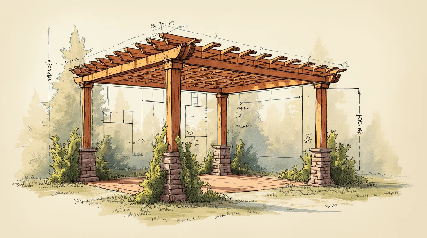 pergolas végétale
