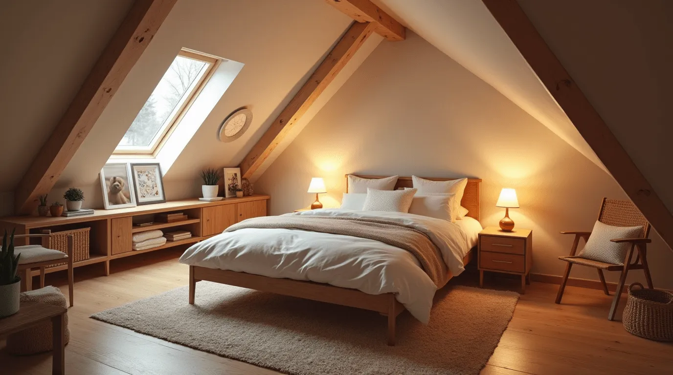 petite chambre sous pente  