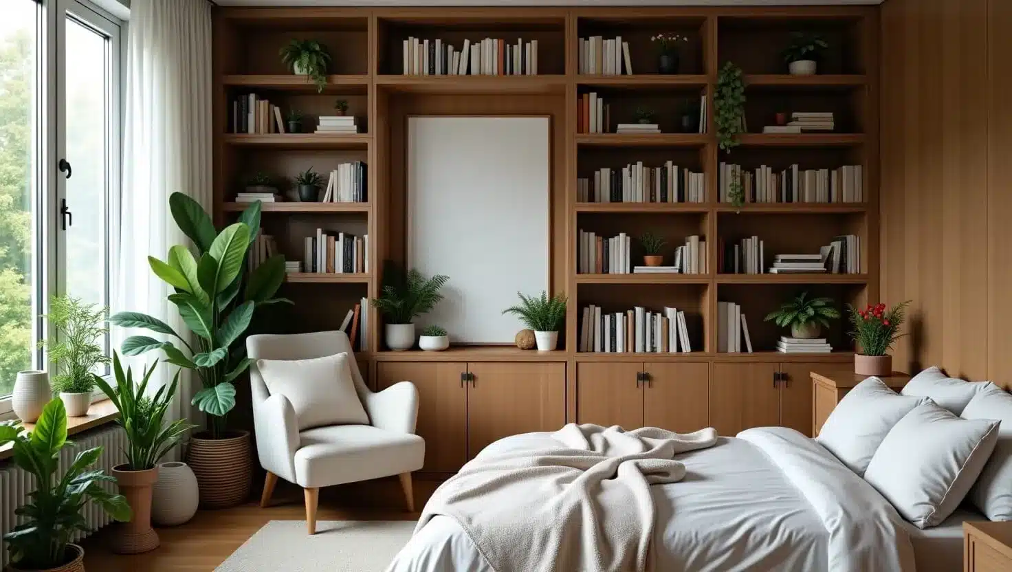 plante dépolluante chambre