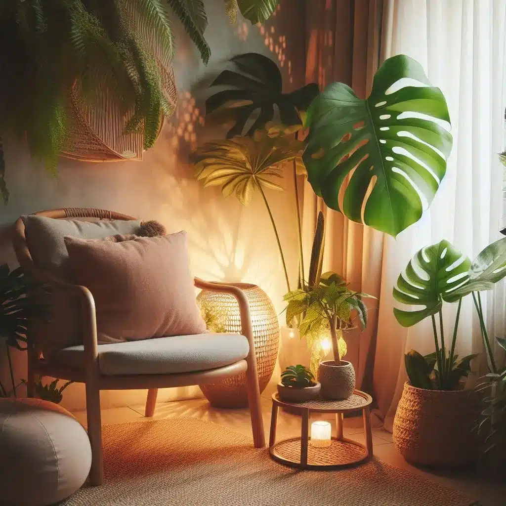 plante verte exotique