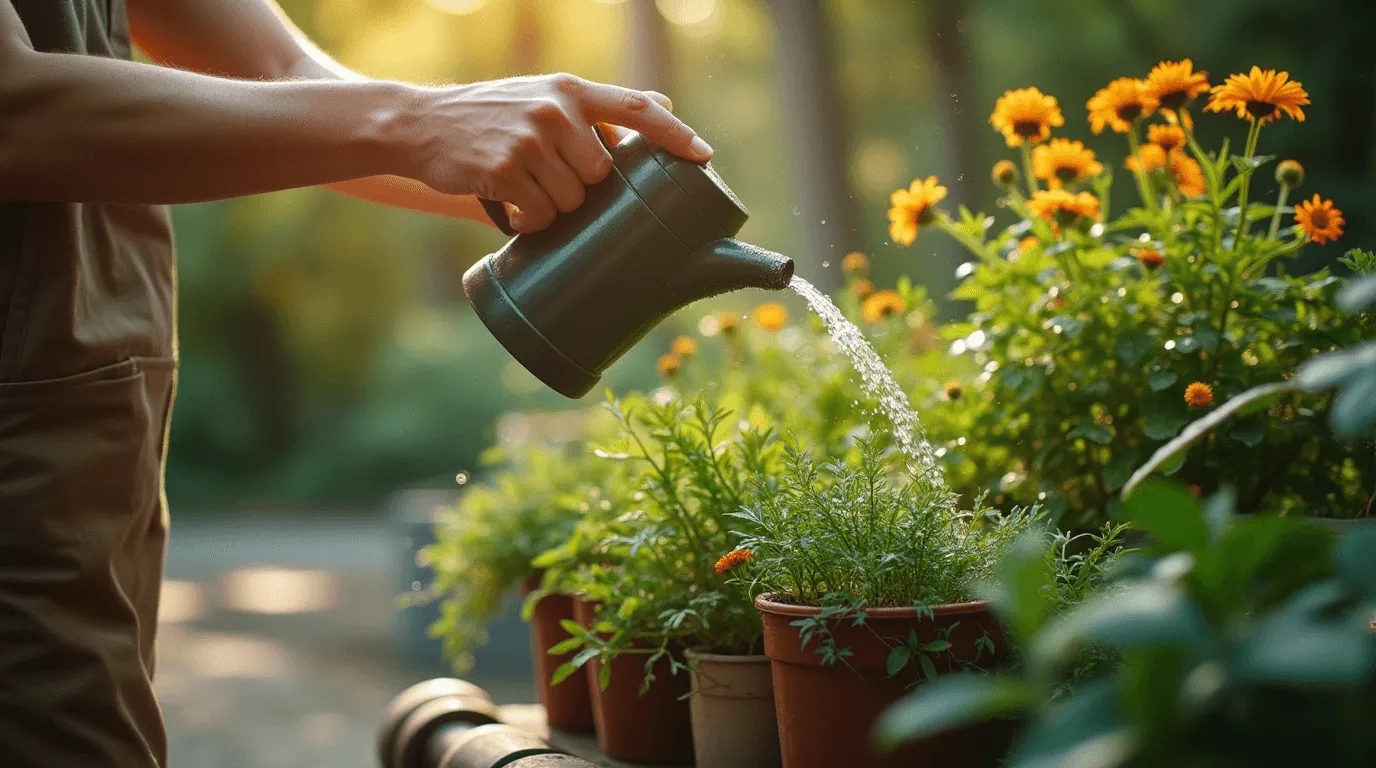 plante verte extérieur