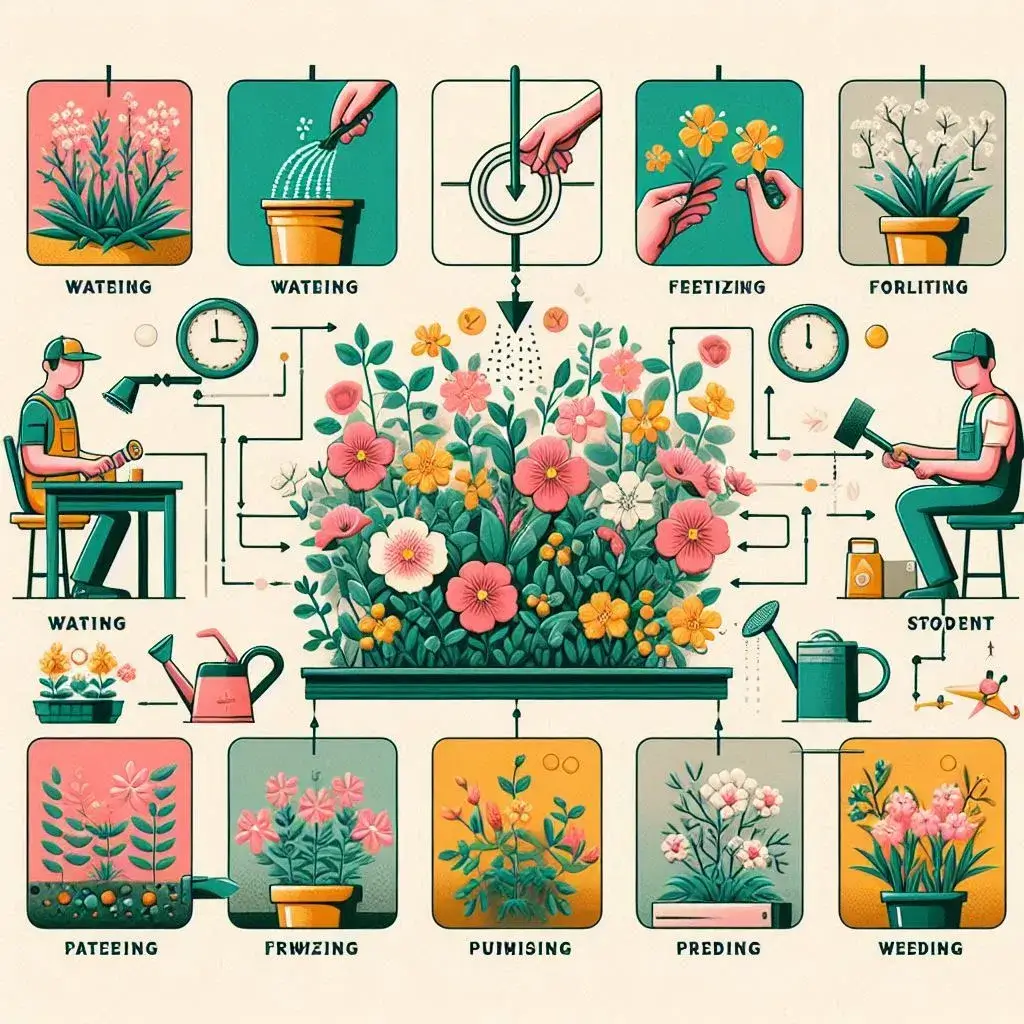plantes à fleurs