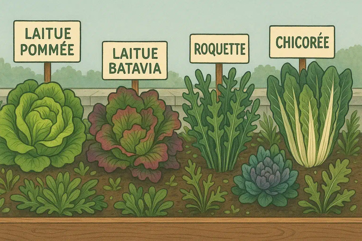 quand planter des salades