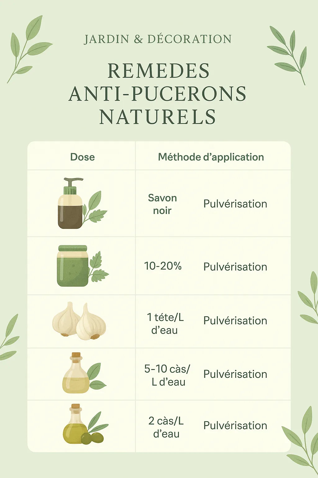 traitement pucerons
