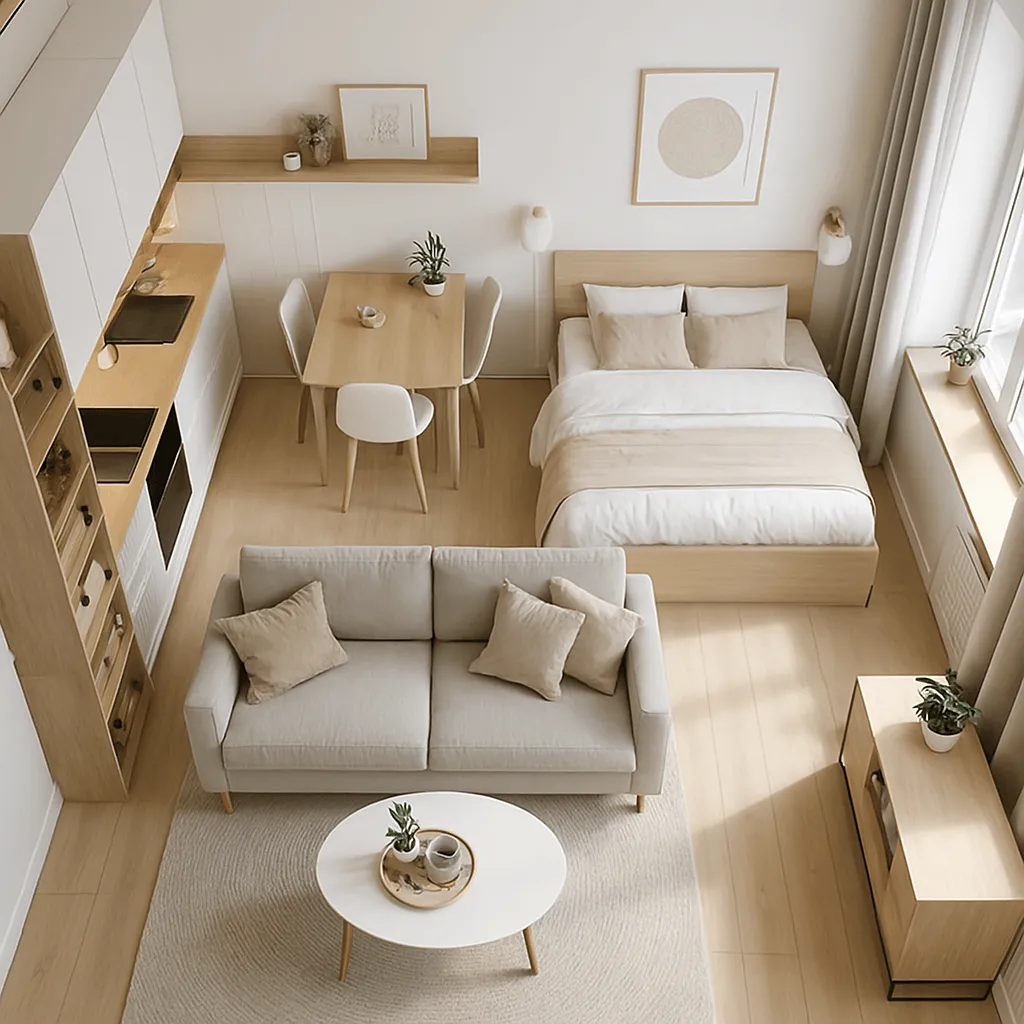 aménagement petit appartement 30m²