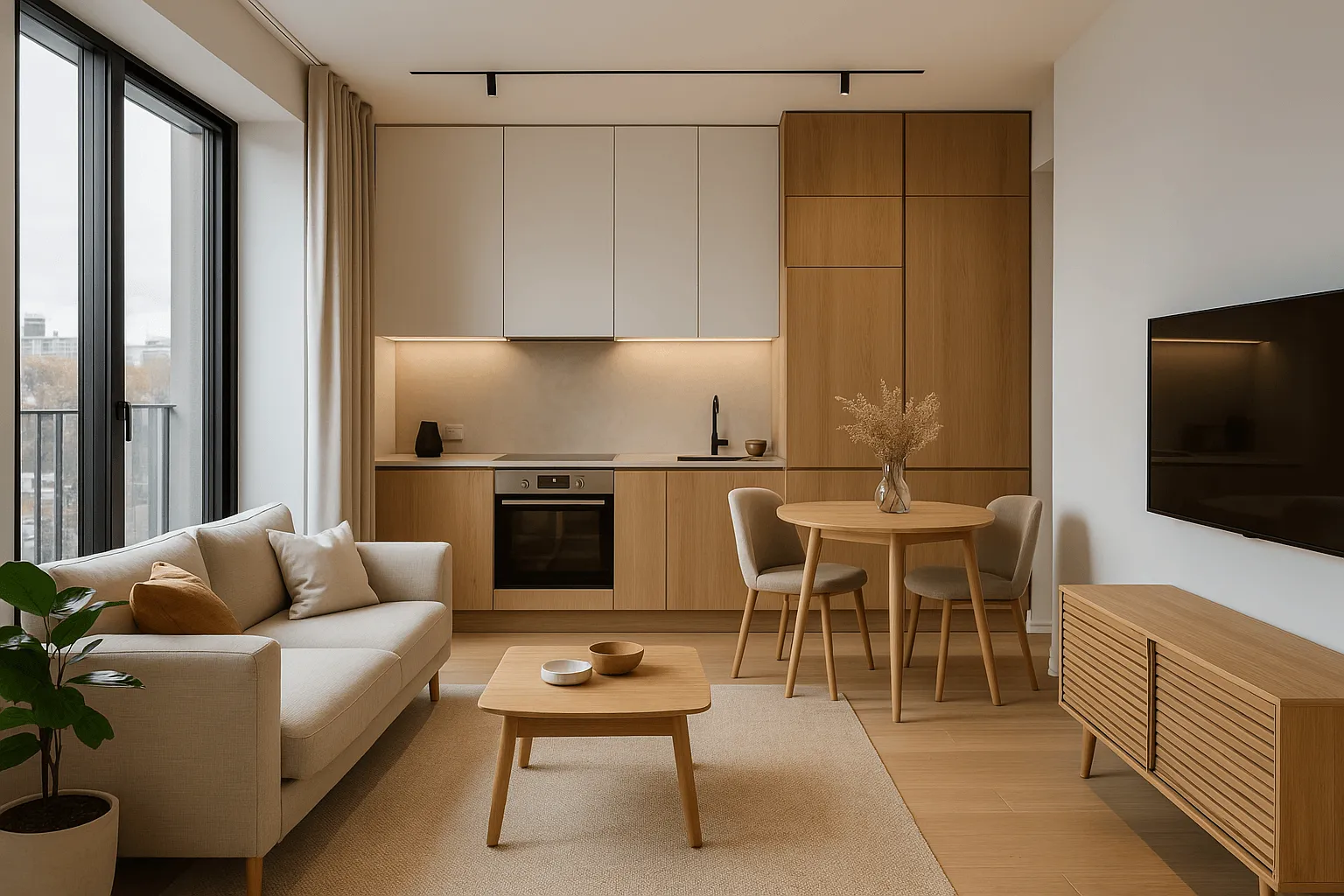 aménagement petit studio