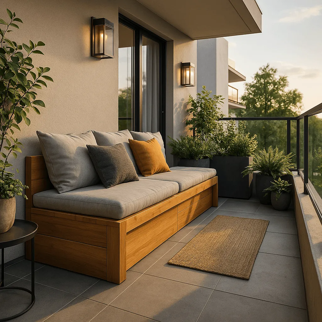 banc pour petit balcon