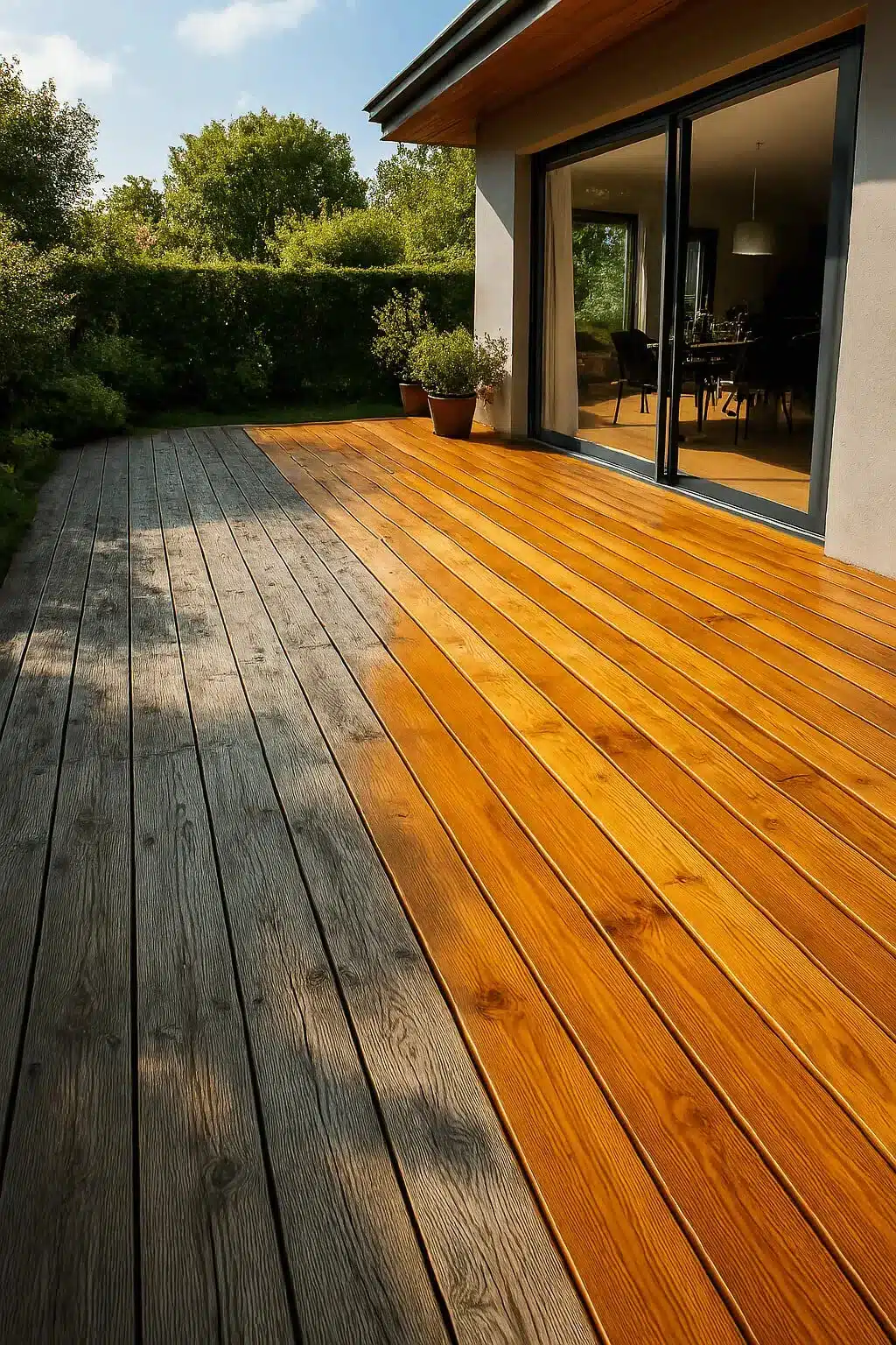 comment dégriser une terrasse en bois 