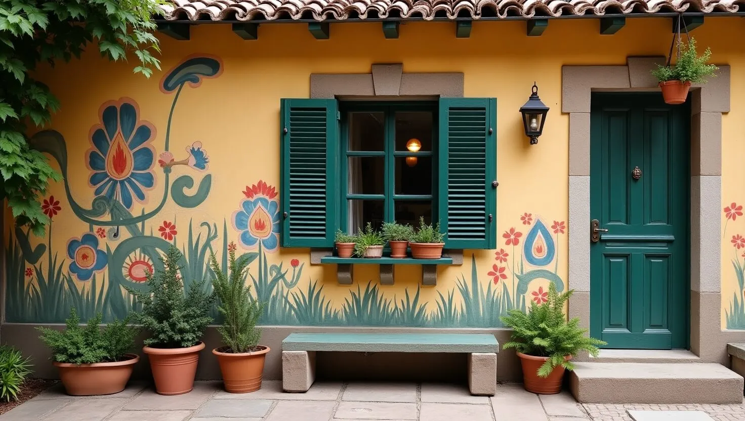 déco mur extérieur