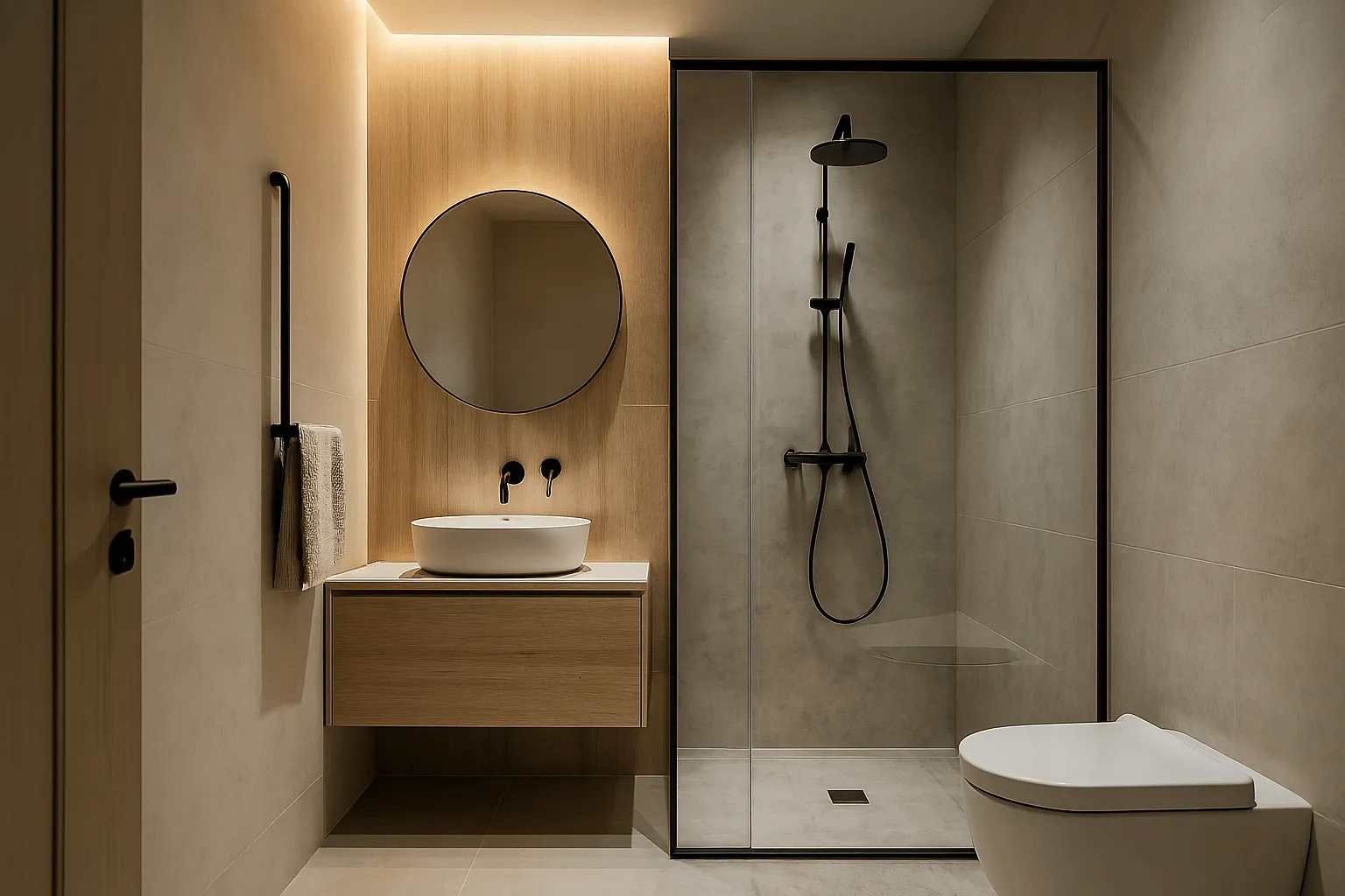 idee salle de bain petite