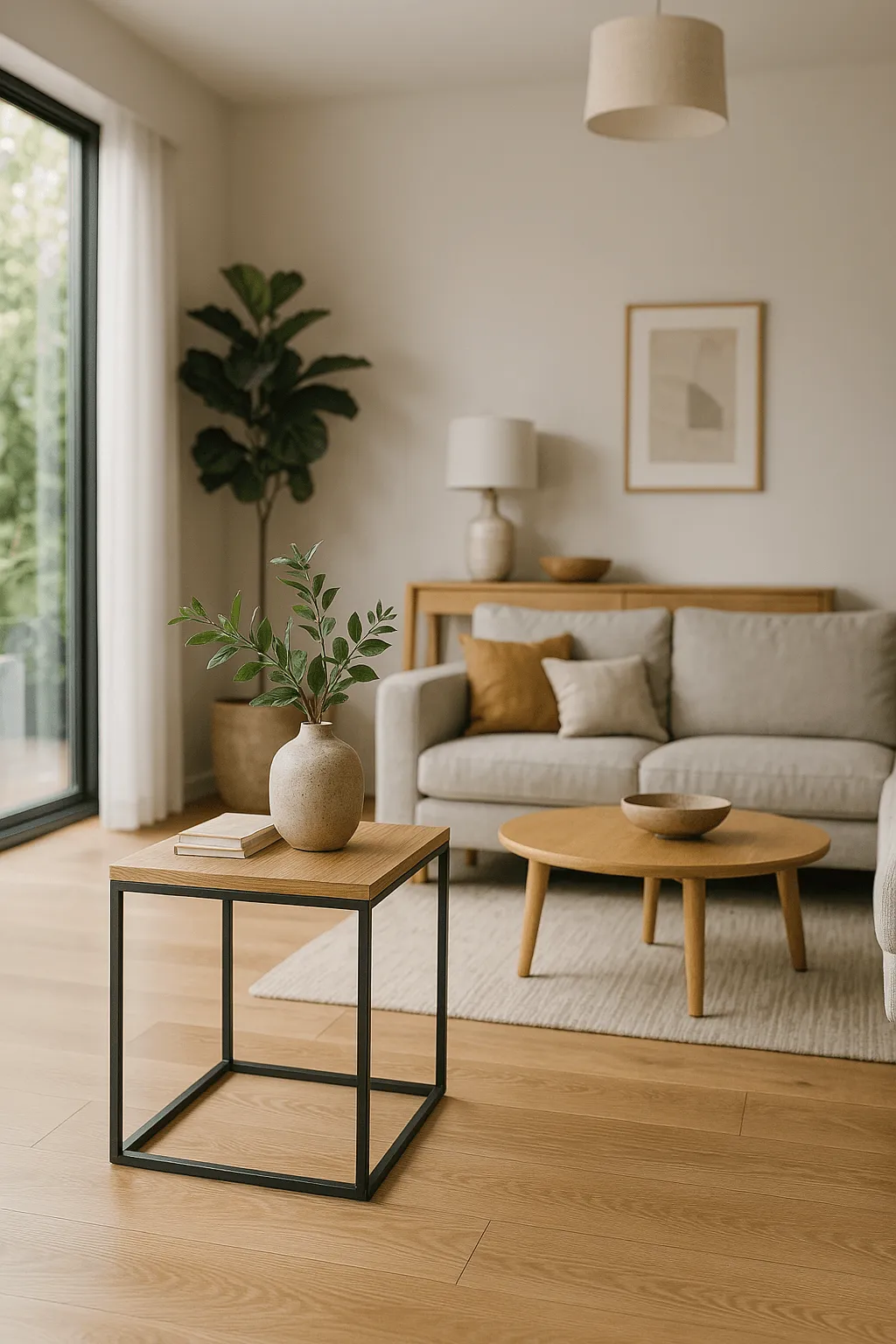 meuble d'appoint bois