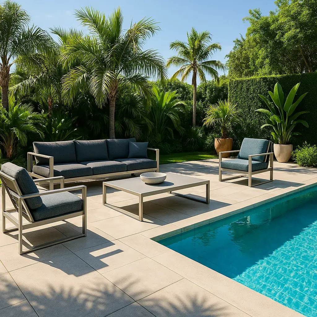 meuble piscine