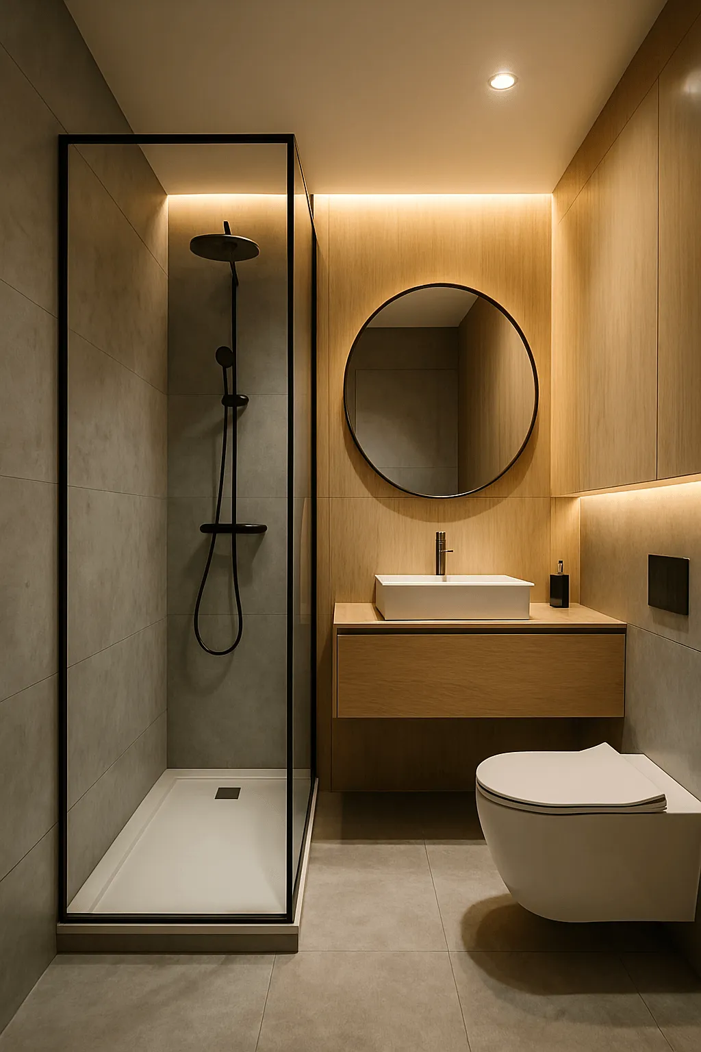 mini salle de bain