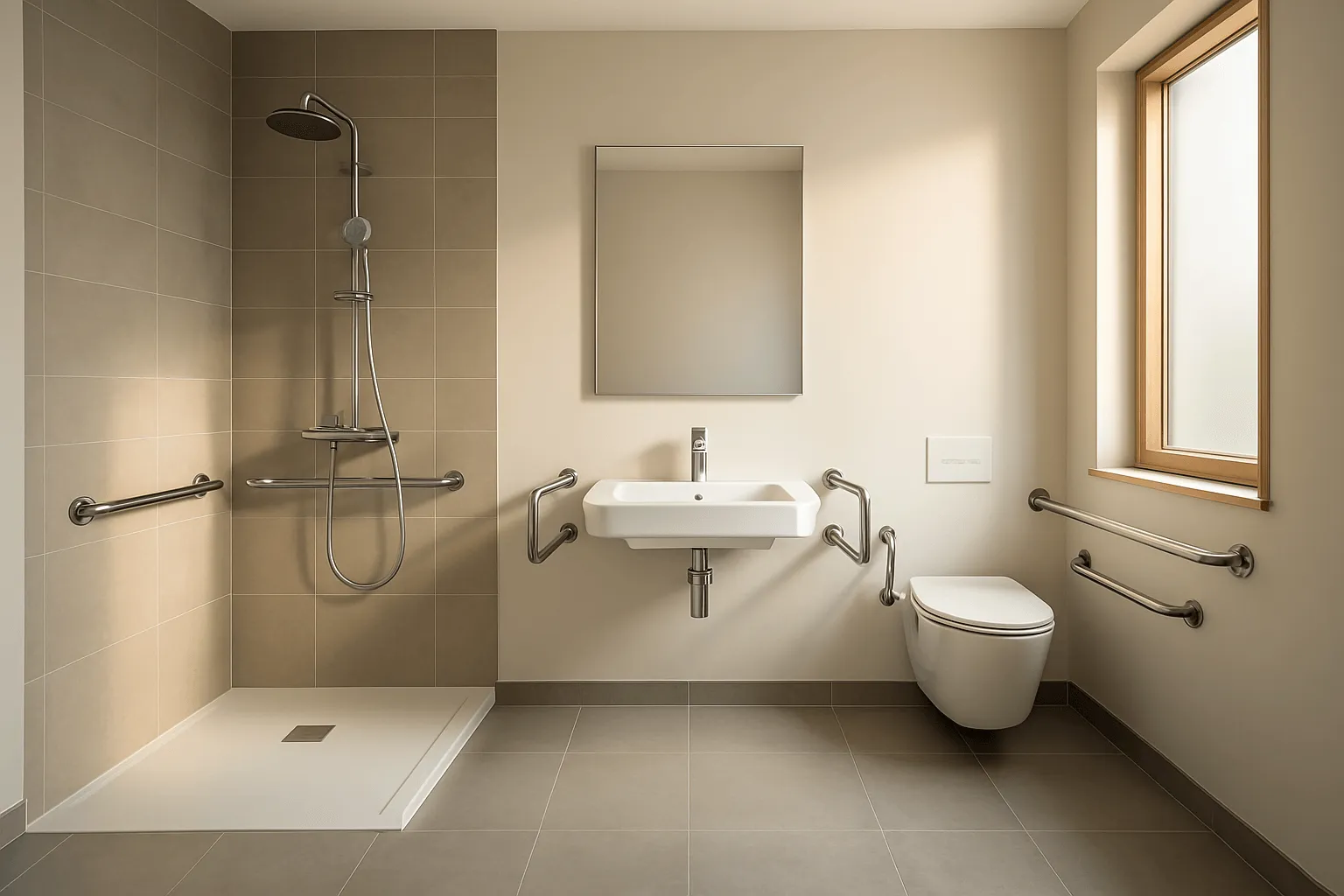 norme pmr salle de bain