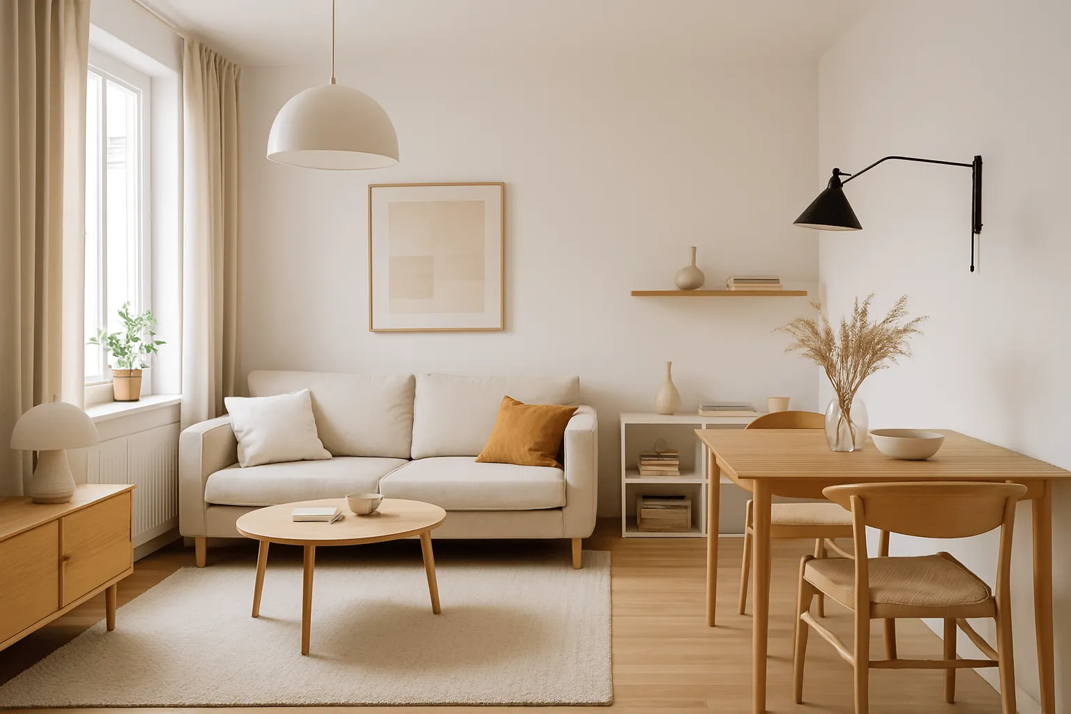 petit salon salle à manger