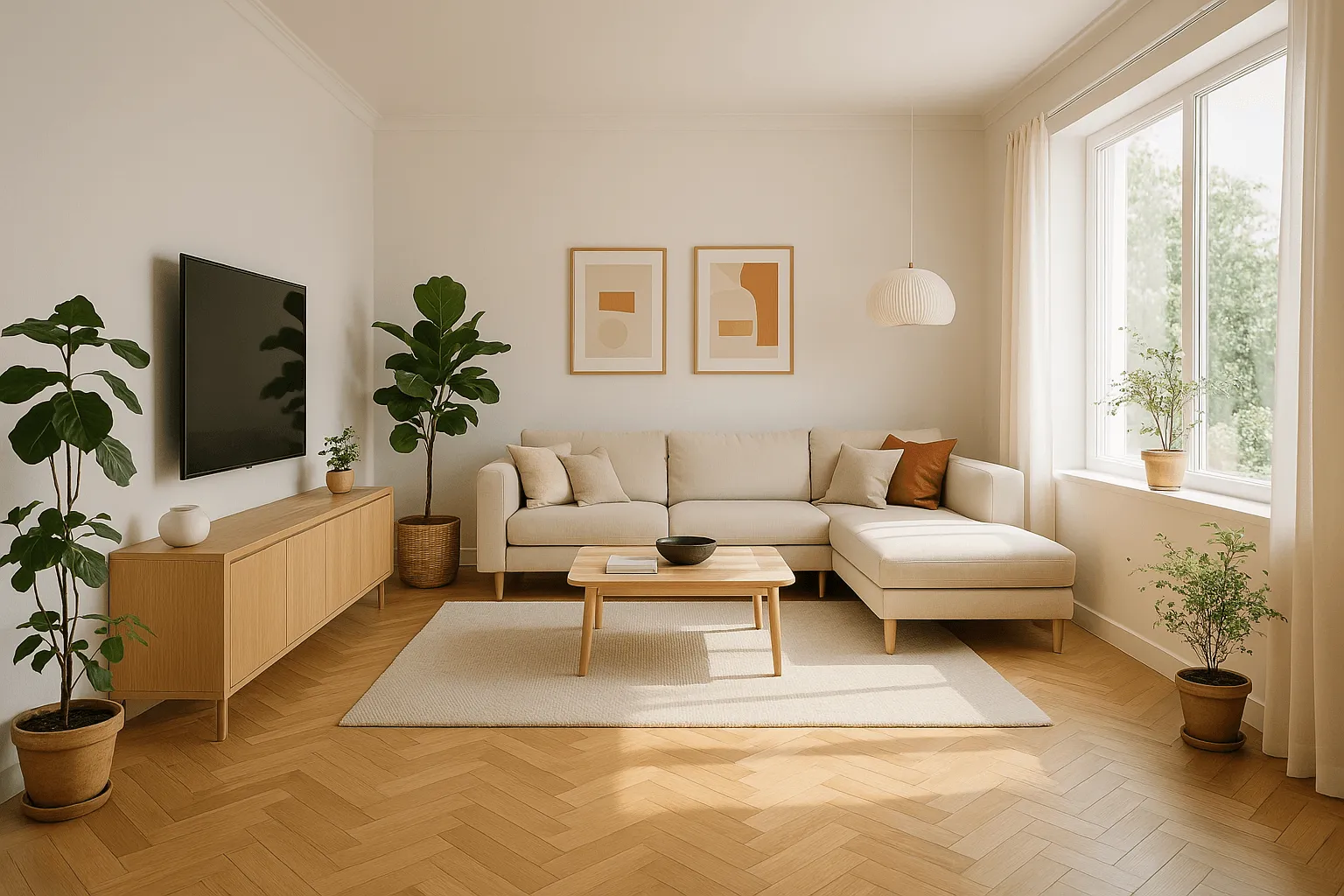 plan salon rectangulaire