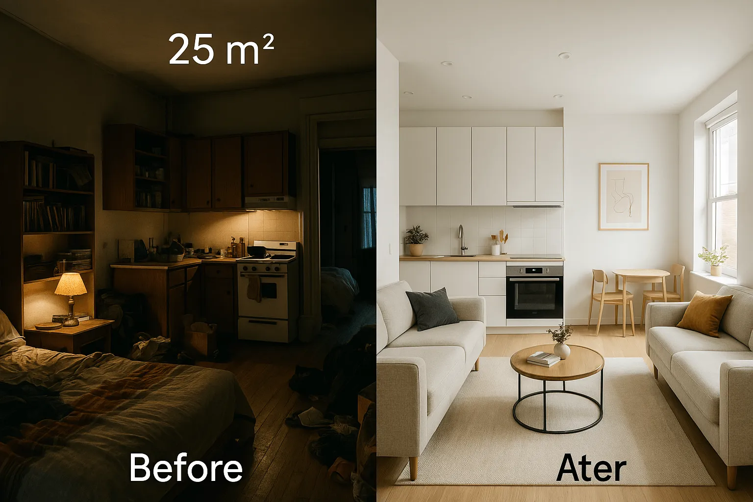 rénovation studio