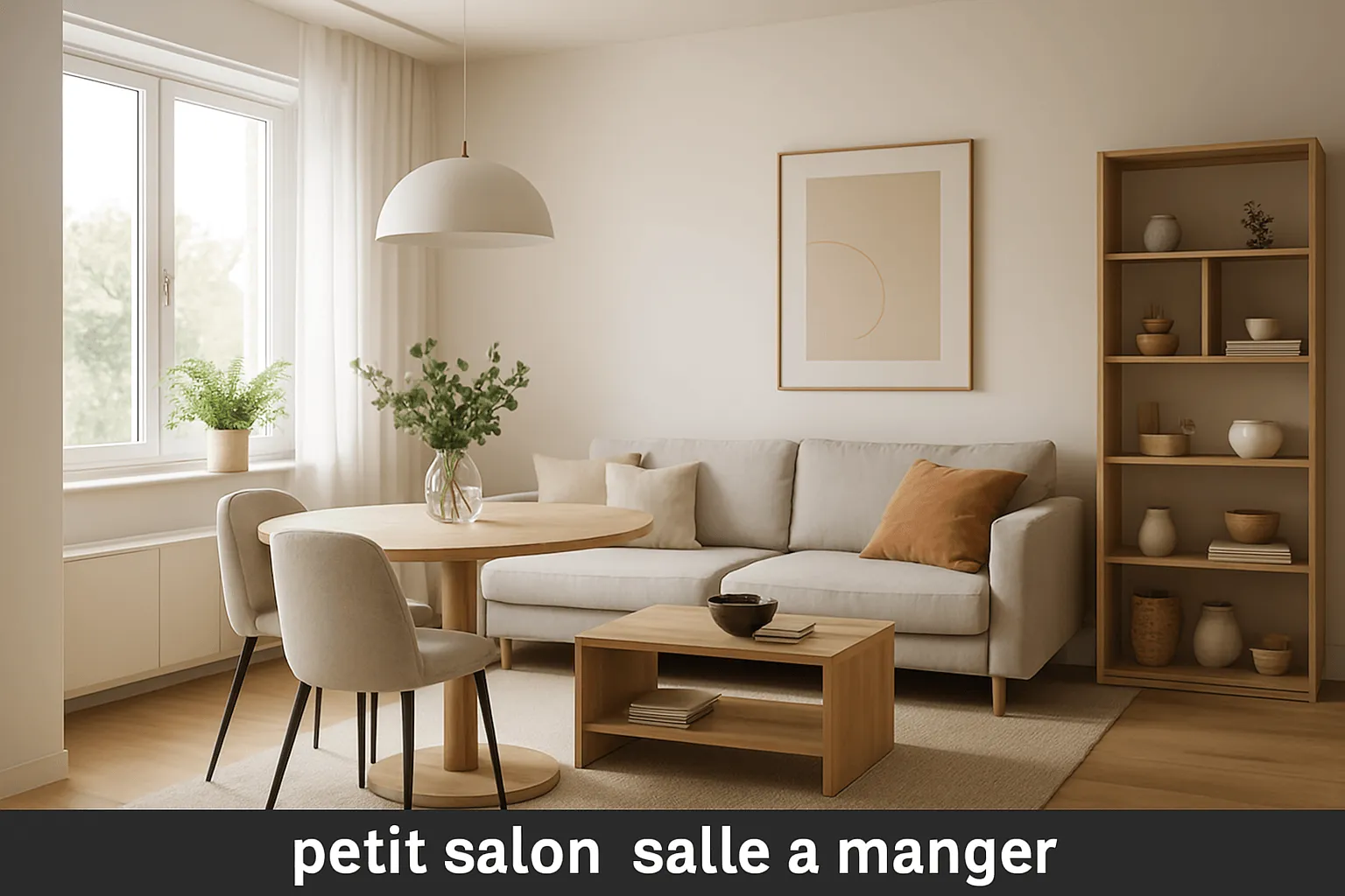 salon salle à manger 12m2