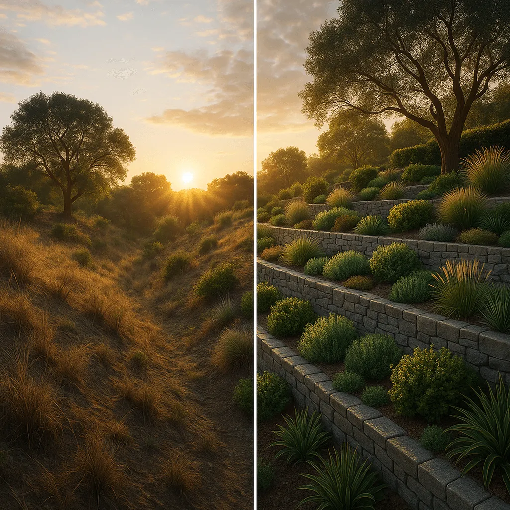terrain en pente comment aménager 