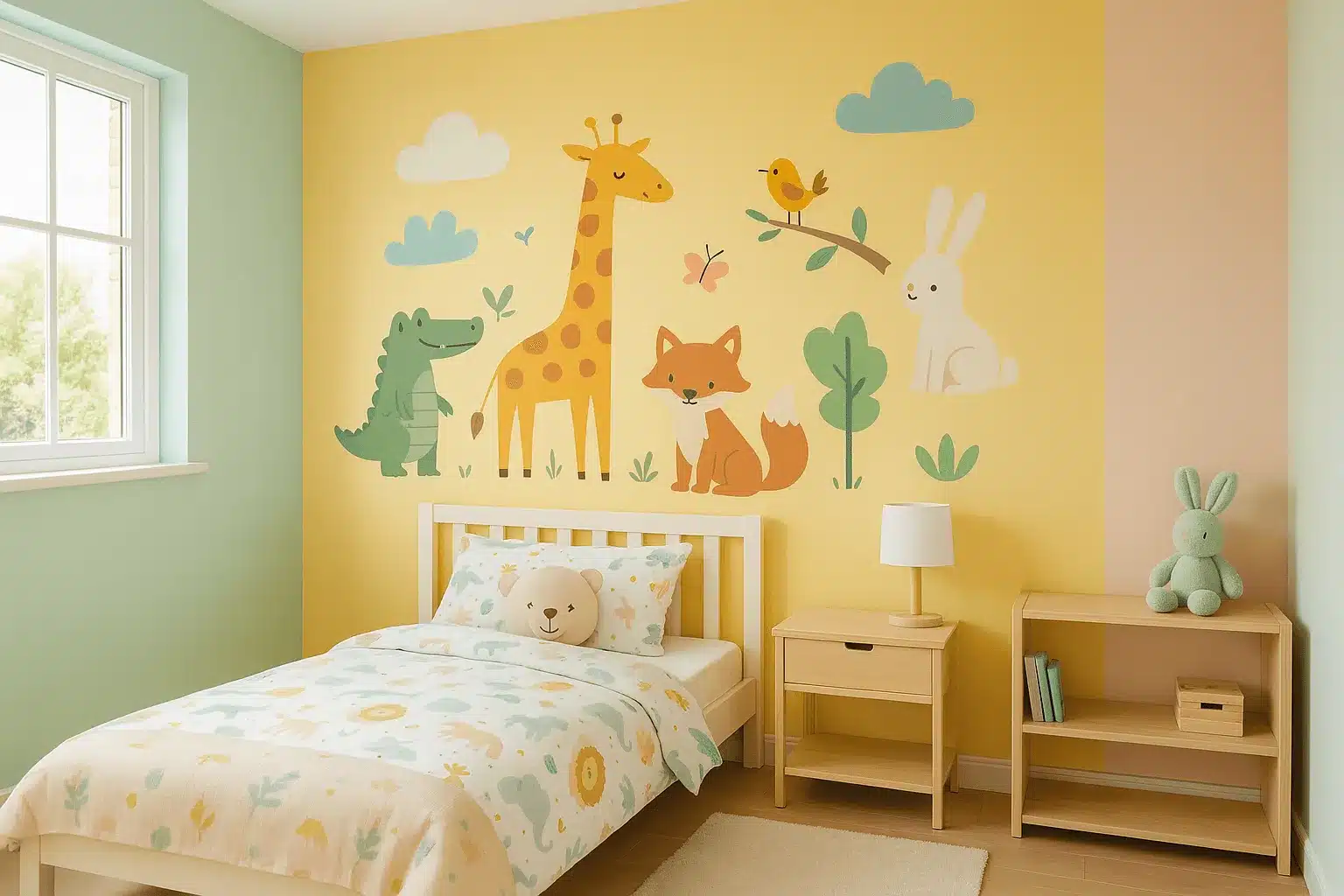 chambre bébé couleur