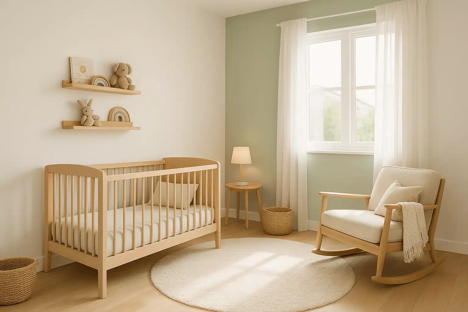 chambre bébé mixte décoration