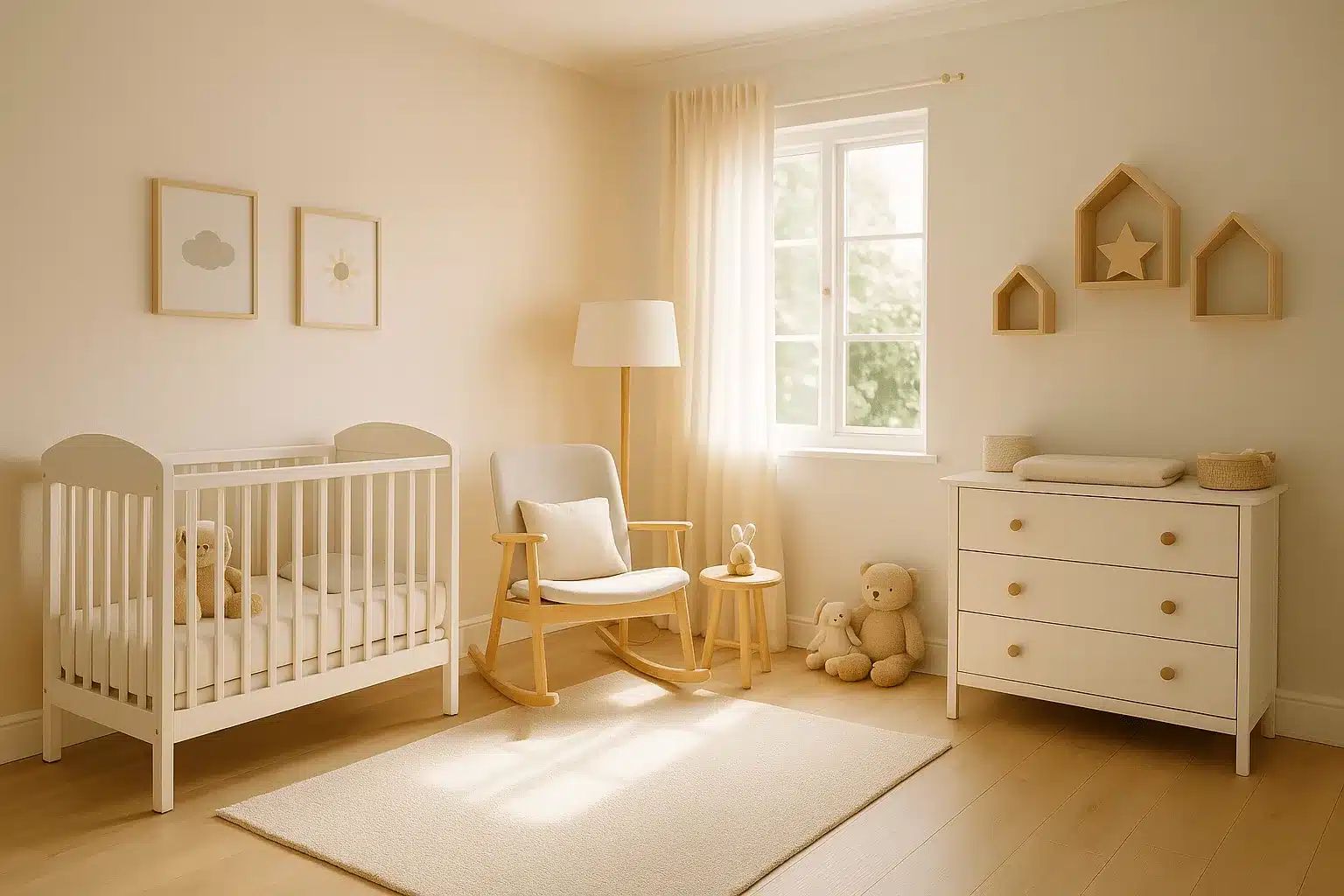 deco chambre bébé peinture