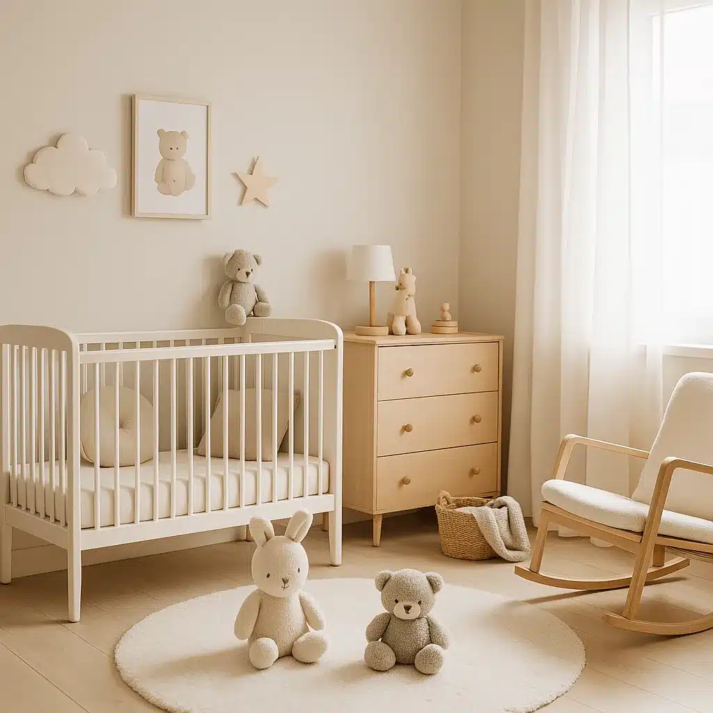 peinture bébé chambre