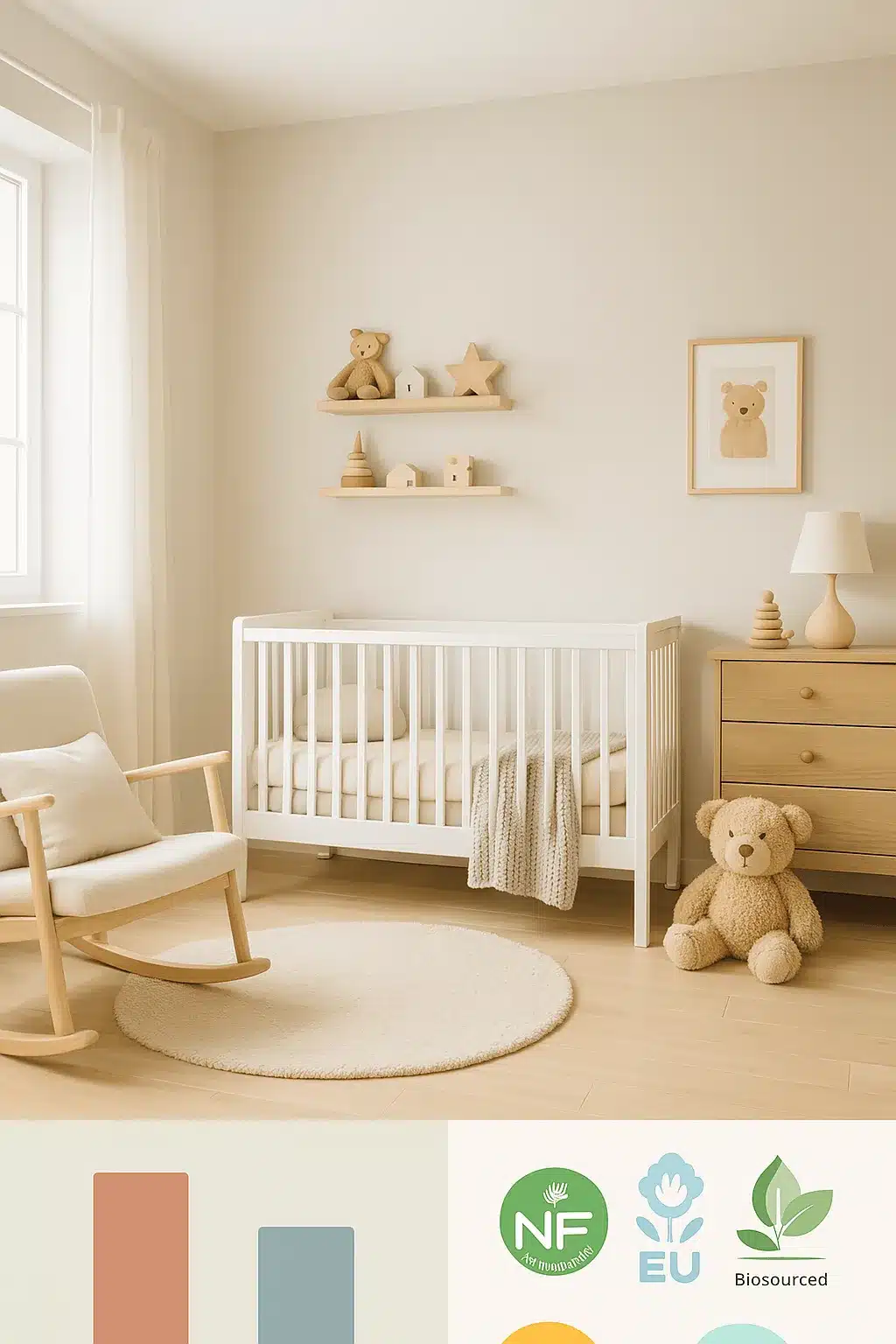 peinture lit bébé non toxique