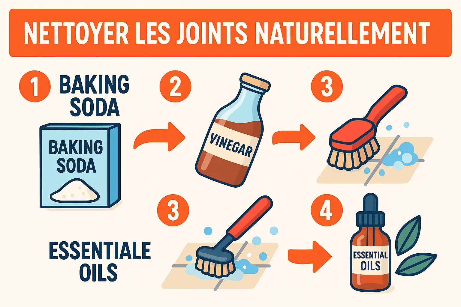 comment nettoyer des joints de carrelage très encrassés