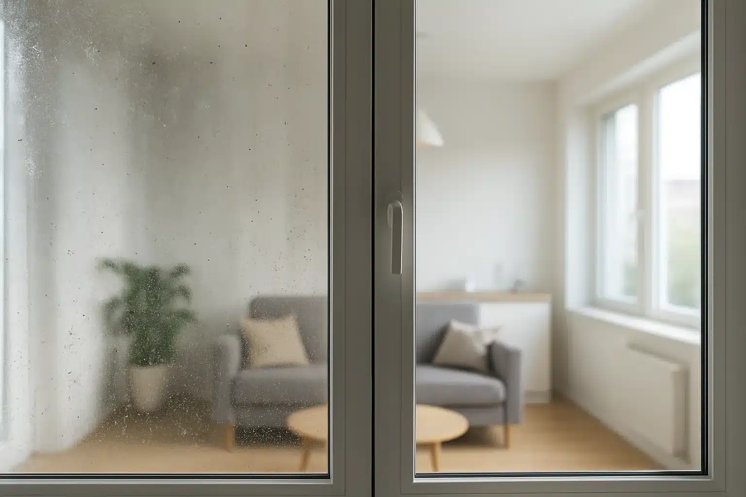 lavage des vitres au vinaigre blanc