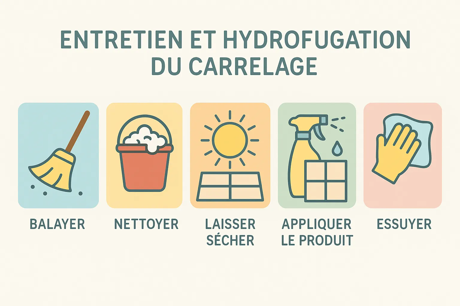 nettoyer joint carrelage sol noirci 