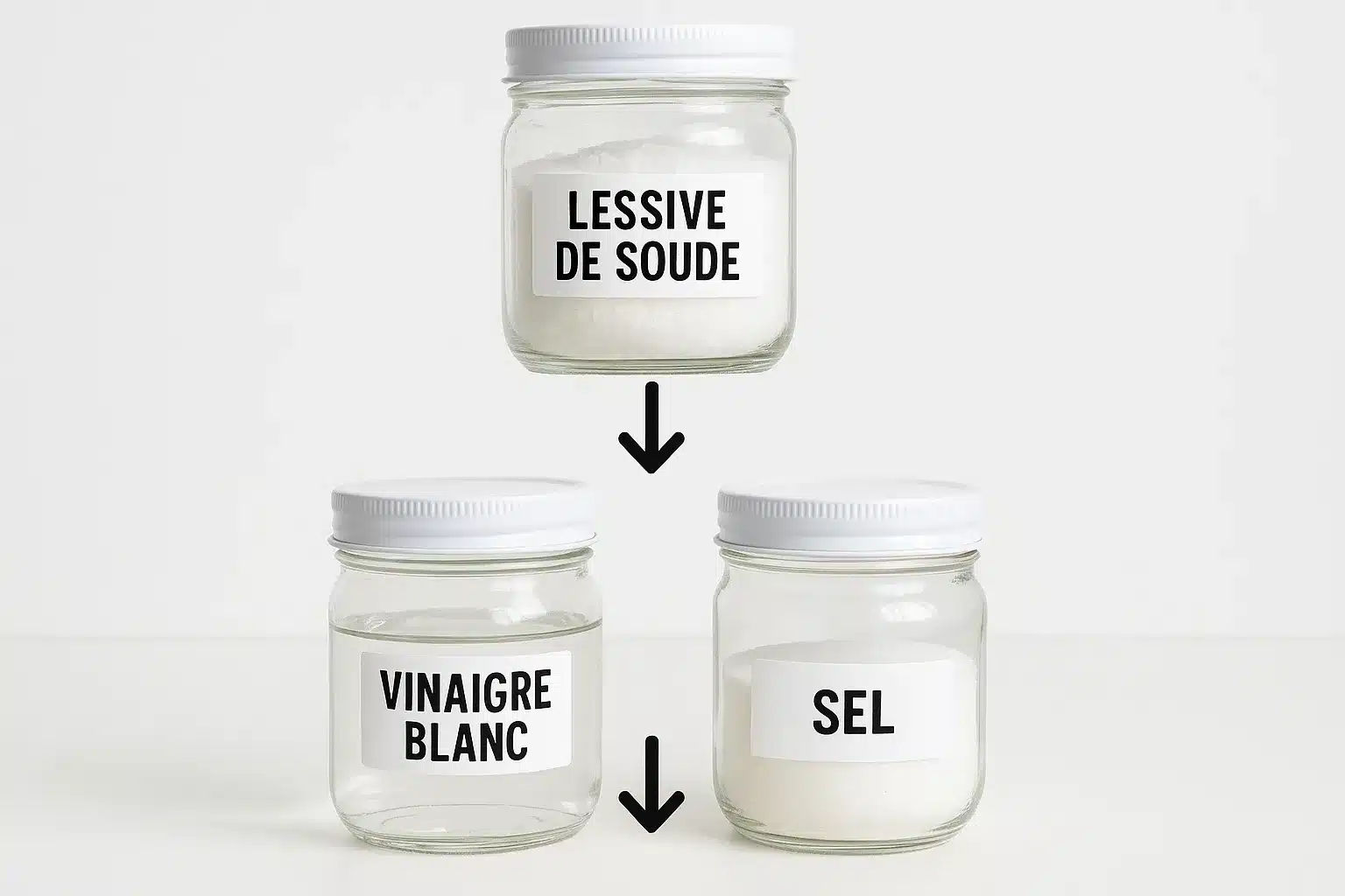 nettoyer toilettes cristaux de soude 
