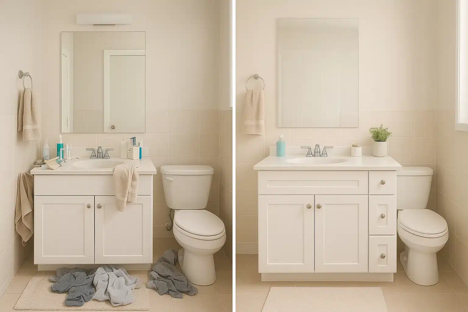 organisateur salle de bain