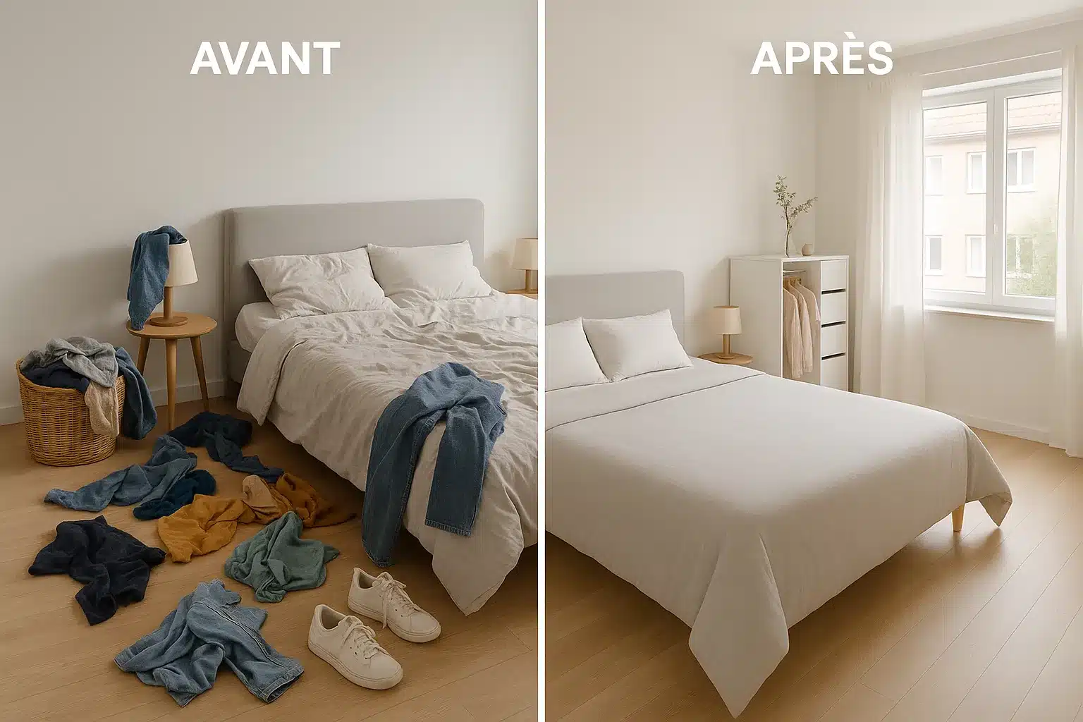 rangement chambre