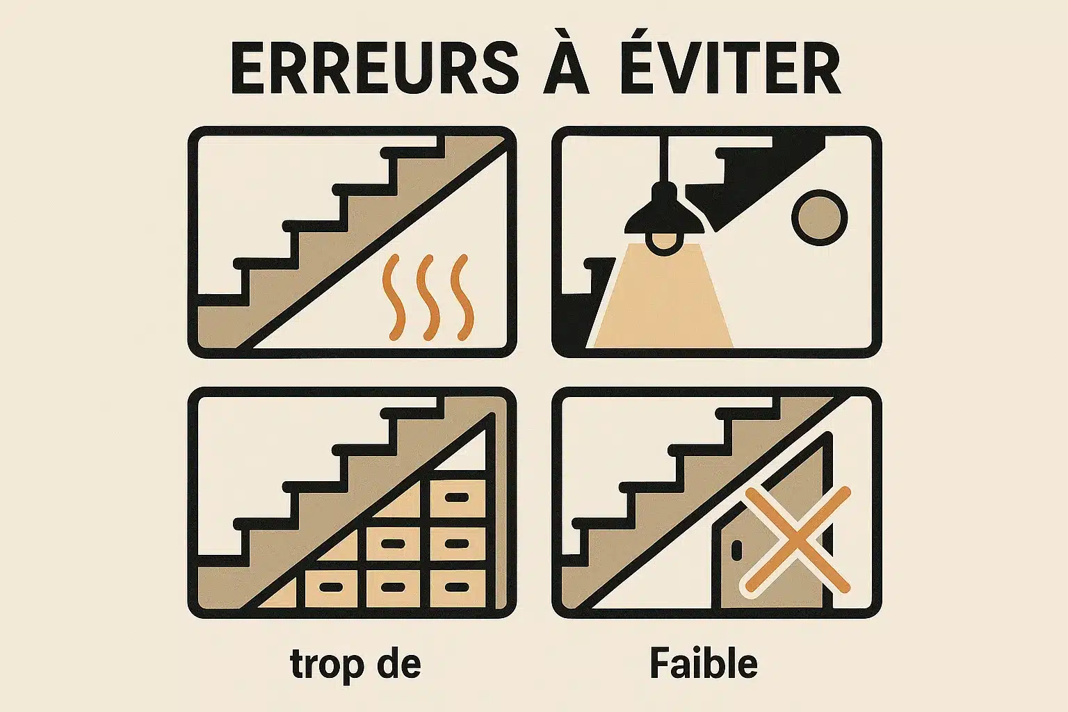 rangement sous escalier 